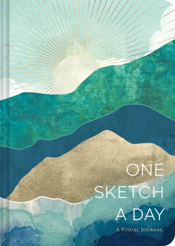 Horizons One Sketch a Day – SpaceFrog Designs – boek cover