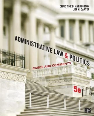 Administrative Law and Politics: Cases and Comments – boek cover