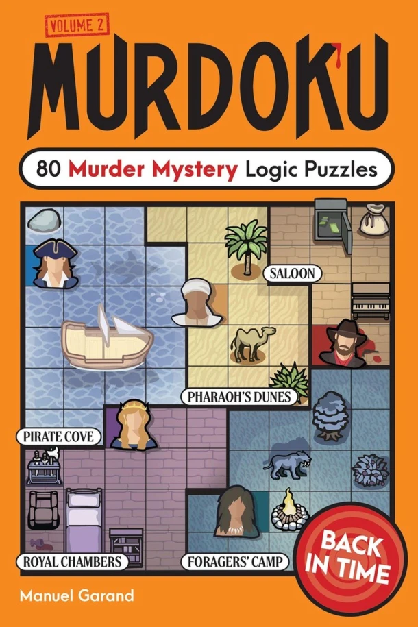 Murdoku Volume 2: Back in Time – Manuel Garand – boek cover