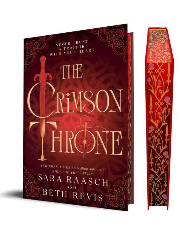 The Crimson Throne – Sara Raasch – boek cover