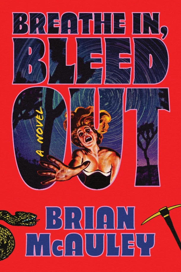 Breathe In, Bleed Out – Brian McAuley – boek cover
