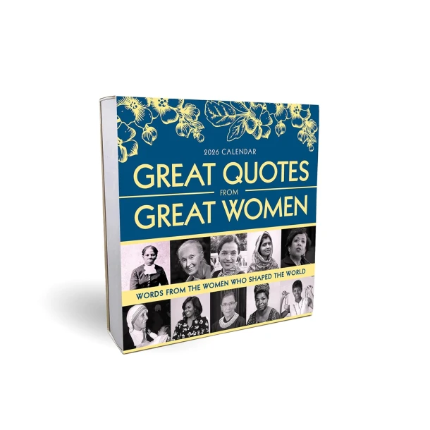 2027 Great Quotes From Great Women Boxed Calendar – Sourcebooks – boek cover