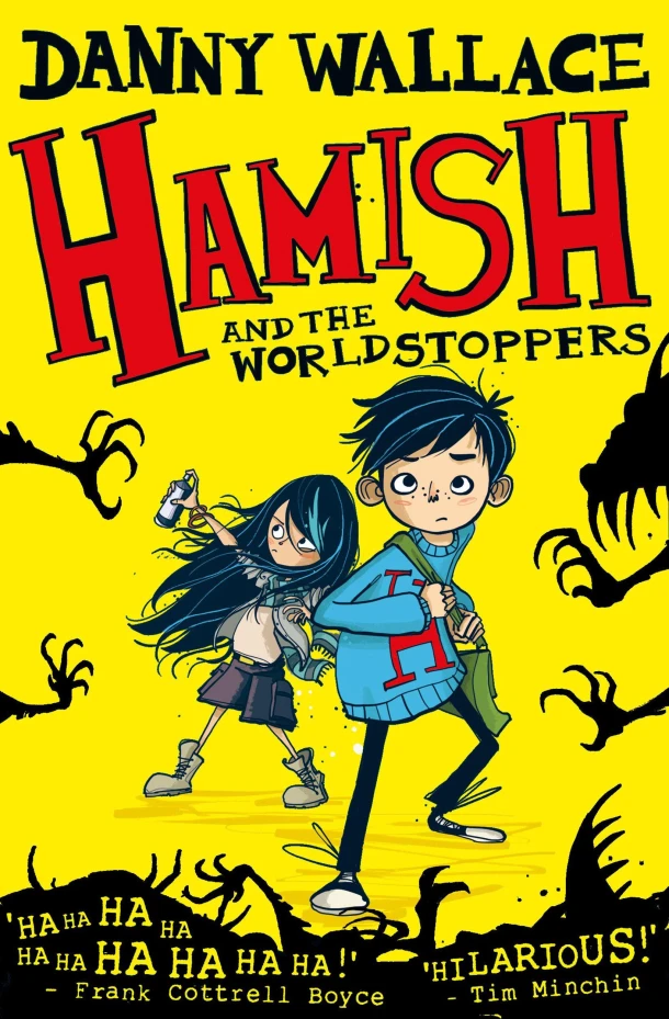 Hamish and the WorldStoppers – Danny Wallace – boek cover