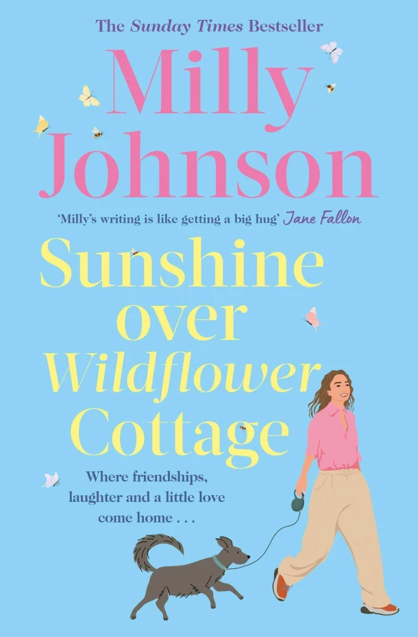 Sunshine Over Wildflower Cottage – Milly Johnson – boek cover