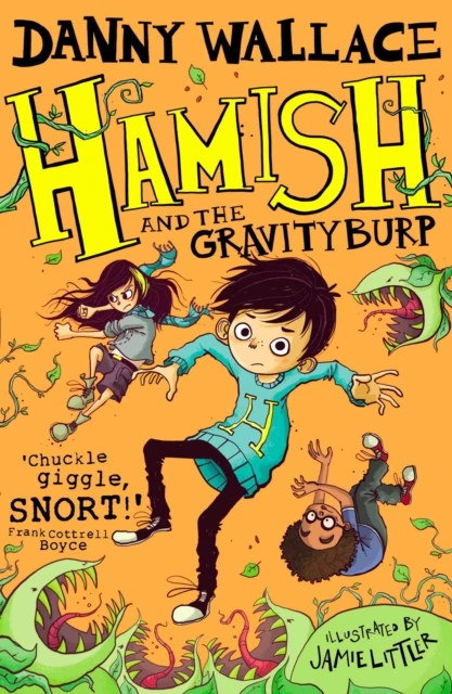 Hamish and the GravityBurp – Danny Wallace – boek cover