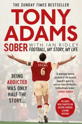 Sober – Tony Adams – boek cover