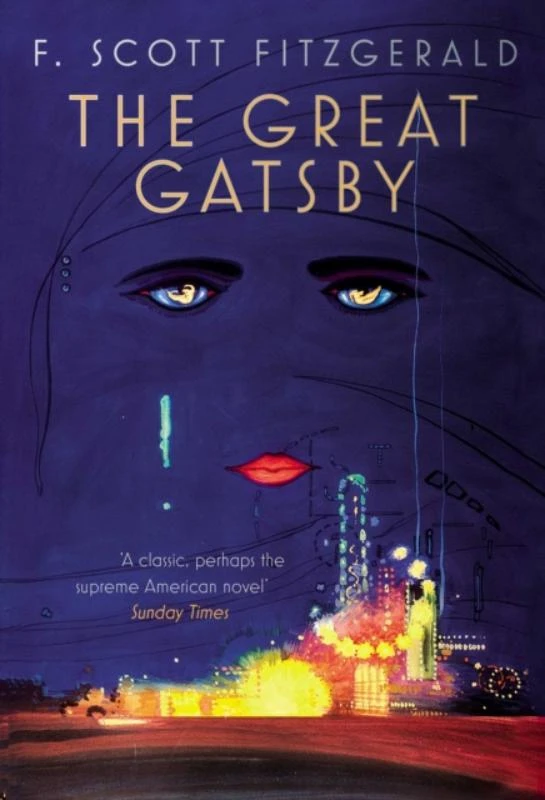 Great Gatsby – F. Scott Fitzgerald – boek cover