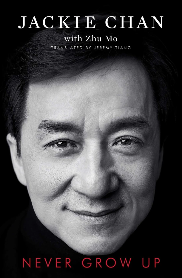 Never Grow Up – Jackie Chan – boek cover