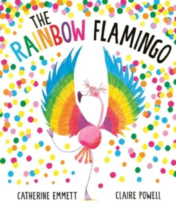 Rainbow Flamingo – Catherine Emmett – boek cover