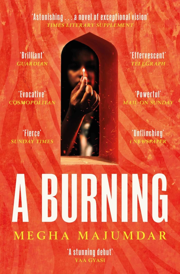A Burning – Megha Majumdar – boek cover