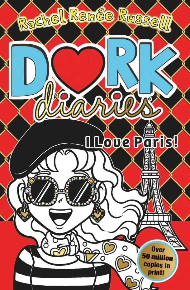 Dork Diaries: I Love Paris! – boek cover