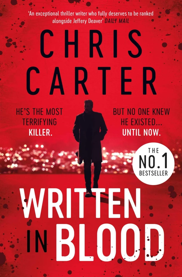 Written in Blood – Chris Carter – boek cover