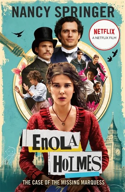 Enola Holmes: The Case of the Missing Marquess – Nancy Springer – boek cover