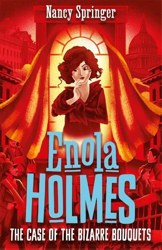 Enola Holmes 3: The Case of the Bizarre Bouquets – Nancy Springer – boek cover