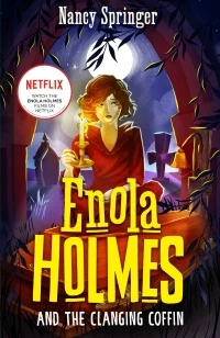 Enola Holmes and the Clanging Coffin (Book 10) – Nancy Springer – boek cover