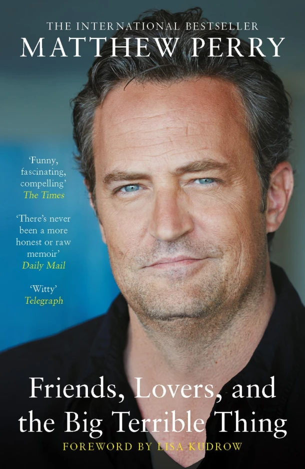 Friends, Lovers and the Big Terrible Thing – Matthew Perry – boek cover