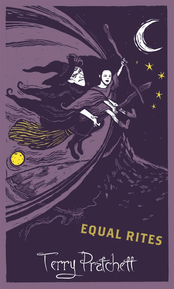 Equal Rites – Terry Pratchett – boek cover
