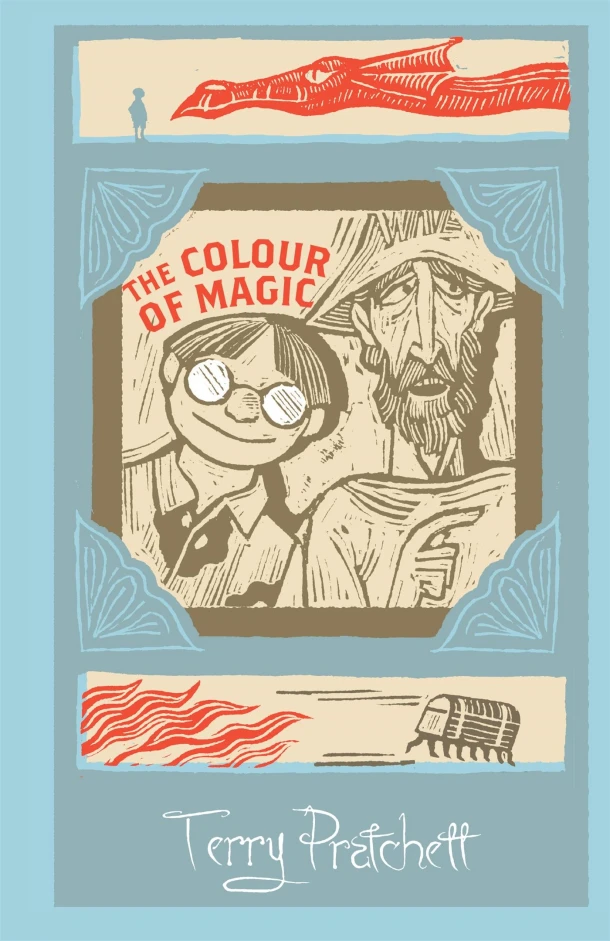 The Colour of Magic – Terry Pratchett – boek cover