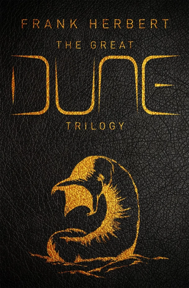 The Great Dune Trilogy – Frank Herbert – boek cover