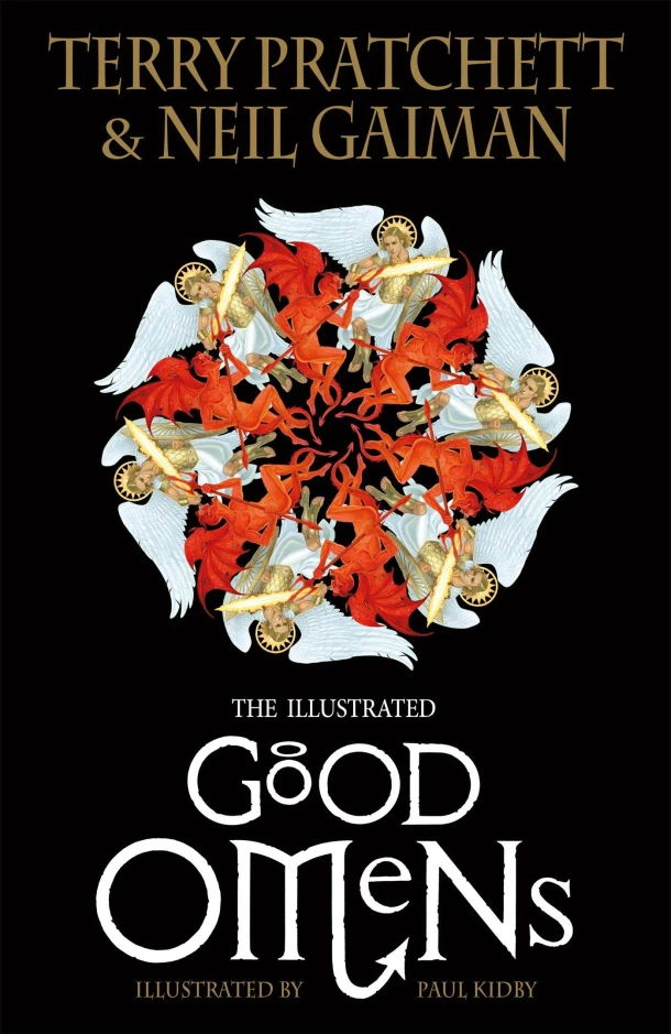 The Illustrated Good Omens – Terry Pratchett – boek cover