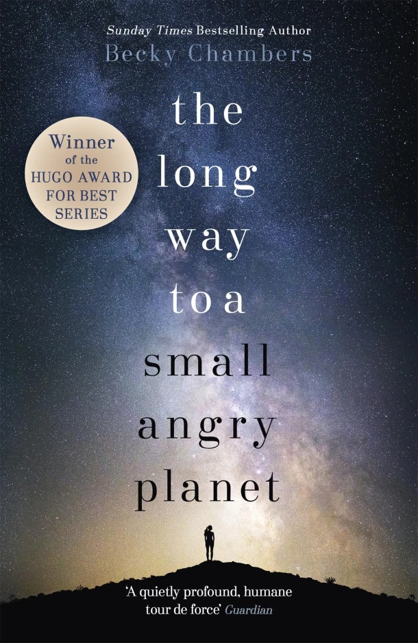 The Long Way to a Small, Angry Planet – Becky Chambers – boek cover