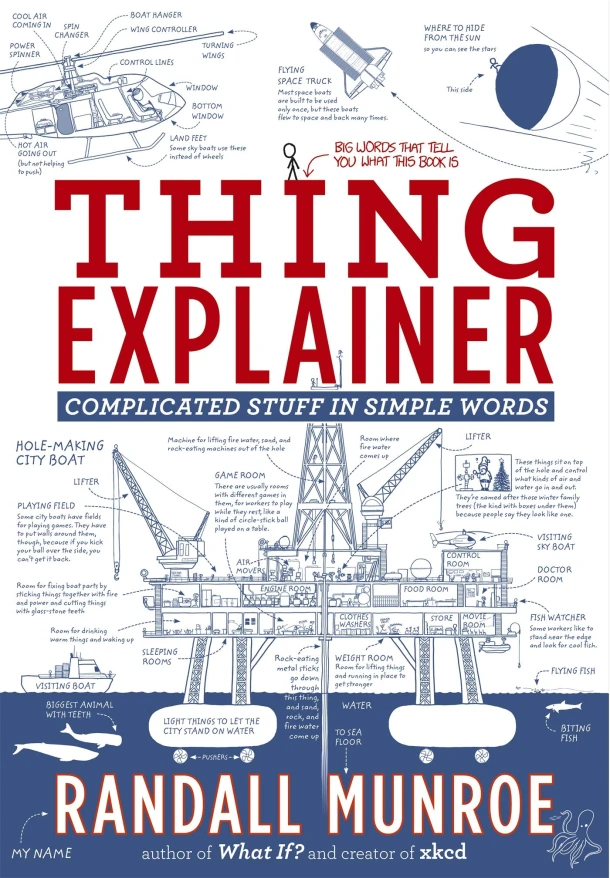 Thing Explainer – Randall Munroe – boek cover