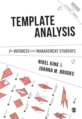 Template Analysis for Business and Management Students – King, Nigel – boek cover