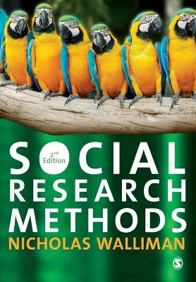 Social Research Methods – Walliman, Nicholas Stephen Robert – boek cover