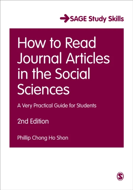 How to Read Journal Articles in the Social Sciences – boek cover