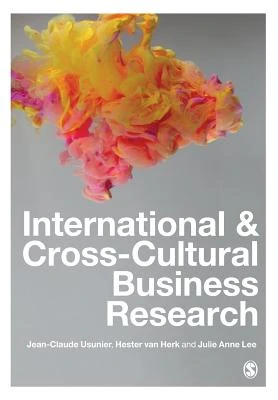 International and Cross-Cultural Business Research – Usunier – boek cover