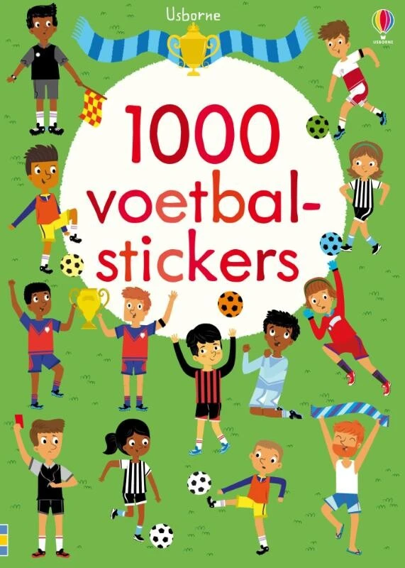1000 voetbalstickers – boek cover