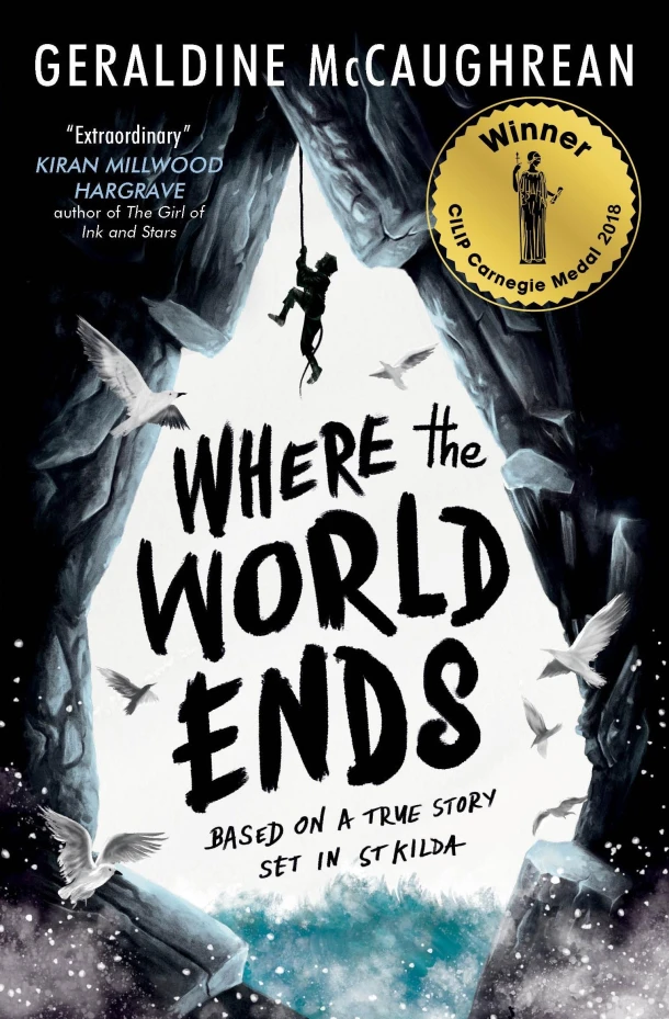 Where the World Ends – Geraldine McCaughrean – boek cover