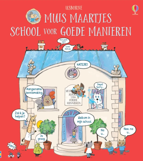 Muis Maartjes school voor goede manieren – James Maclaine – boek cover