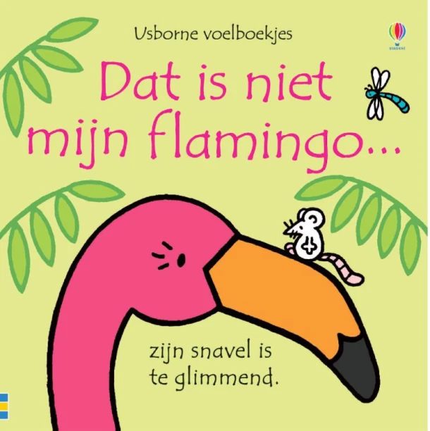 Dit is niet mijn flamingo... – boek cover