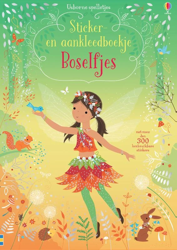 Sticker- en aankleedboekje Boselfjes – boek cover