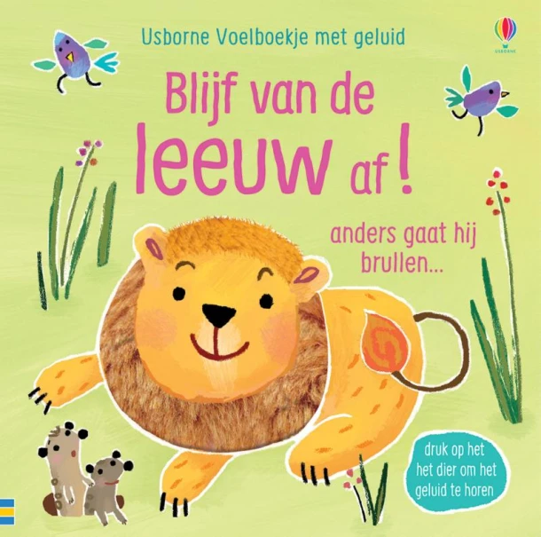 Blijf van de leeuw af! – boek cover