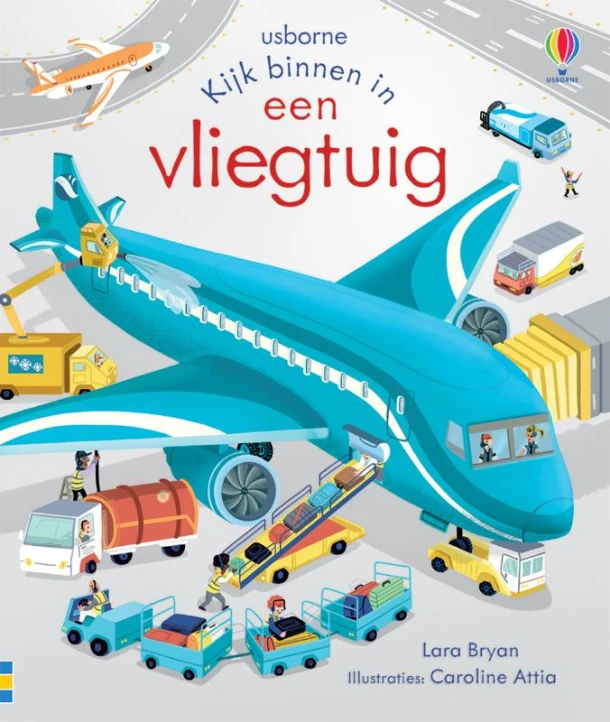 een vliegtuig – boek cover