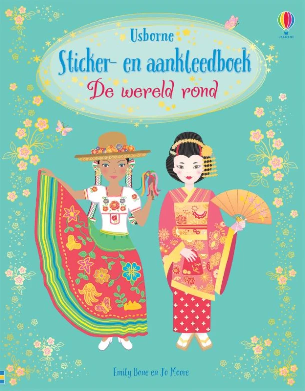 De wereld rond – boek cover
