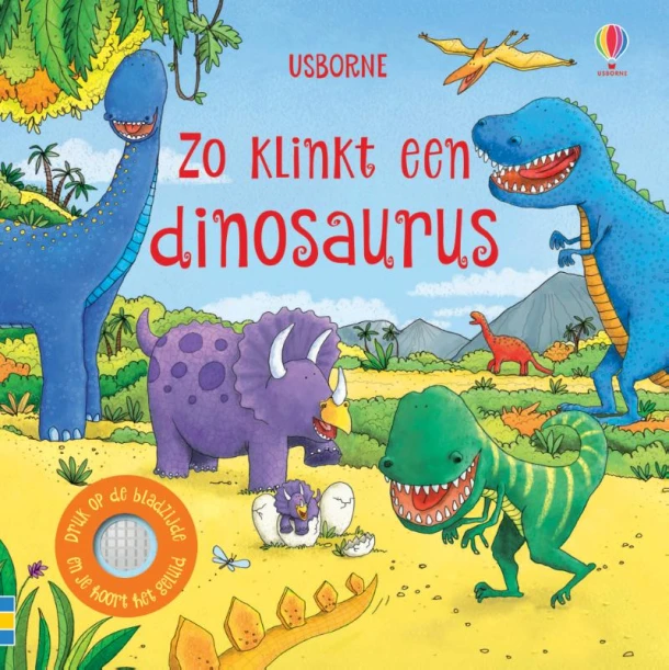 Zo klinkt een dinosaurus – boek cover