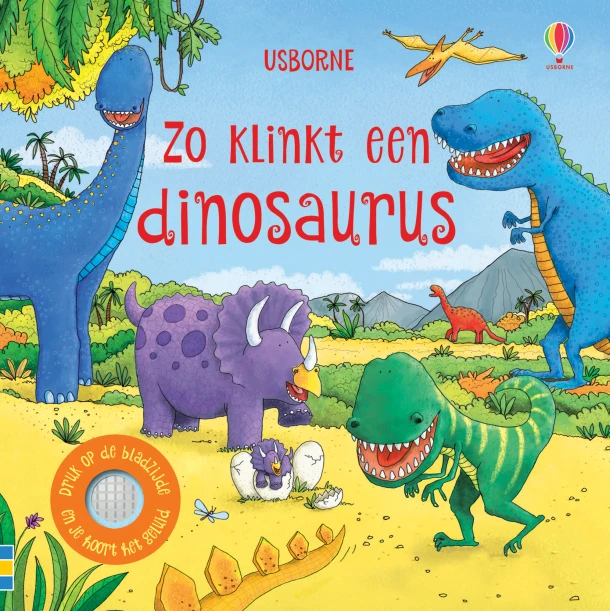 Zo klinkt een dinosaurus – Lee Wildish – boek cover