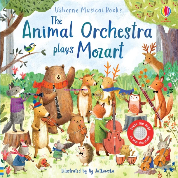 The Animal Orchestra Plays Mozart – Sam Taplin – boek cover
