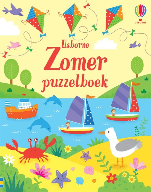Zomer puzzelboek – boek cover