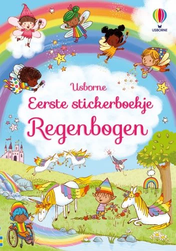 Eerste stickerboekje Regenbogen – boek cover
