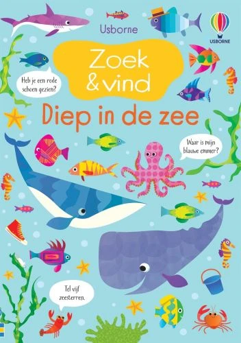 Diep in zee – boek cover