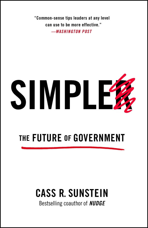 SIMPLER – Cass R. Sunstein – boek cover
