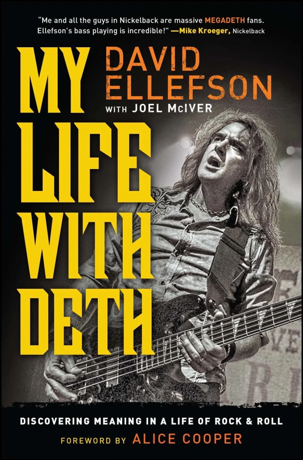 My Life with Deth – David Ellefson – boek cover