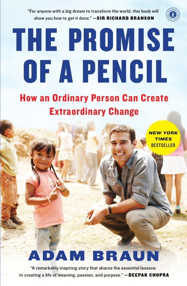 The Promise of a Pencil – Adam Braun – boek cover