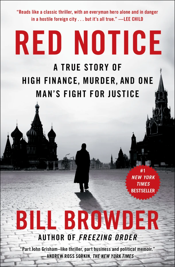 Red Notice – Bill Browder – boek cover