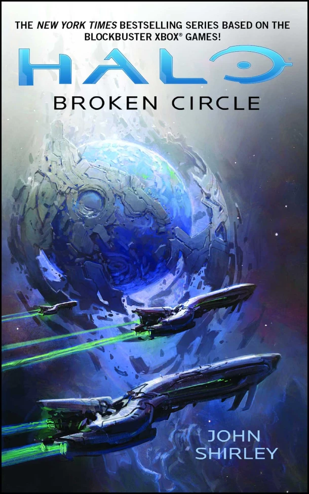 HALO BROKEN CIRCLE – John Shirley – boek cover