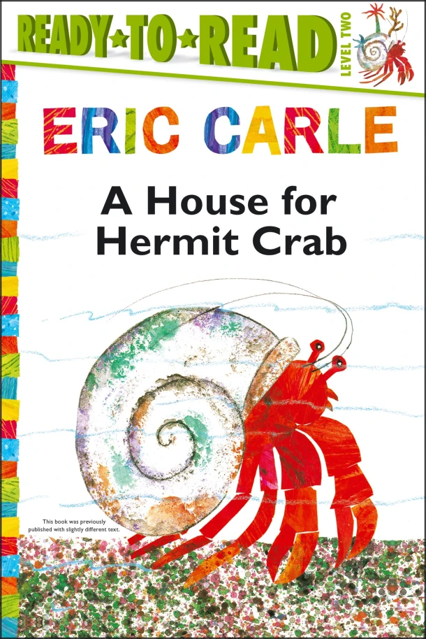 A House for Hermit Crab – Eric Carle – boek cover